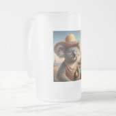 Koala Eiffeltoren Matglas Bierpul (Voorkant links)