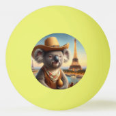Koala Eiffeltoren Pingpongbal (Achterkant)