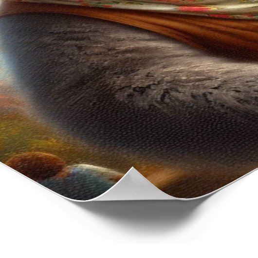 Koala Eiffeltoren Poster (Hoek)