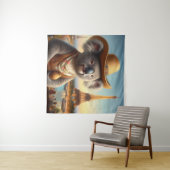 Koala Eiffeltoren Wandkleed (In Situ (horizontaal))