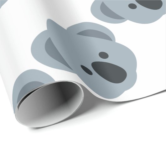 Koala emoji cadeaupapier (Rol Hoek)