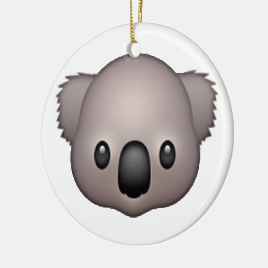 Koala - Emoji Keramisch Ornament (Links)