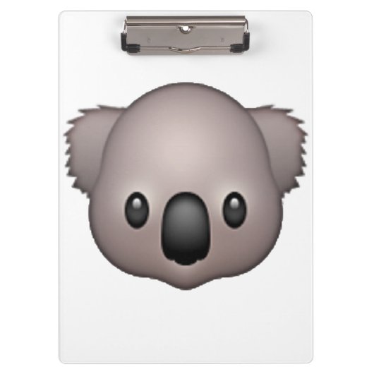 Koala - Emoji Klembord (Voorkant)