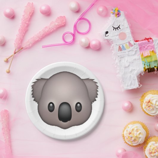 Koala - Emoji Papieren Bordje (Feest)