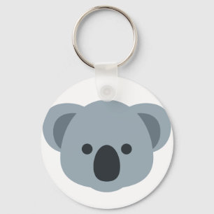 Koala emoji sleutelhanger