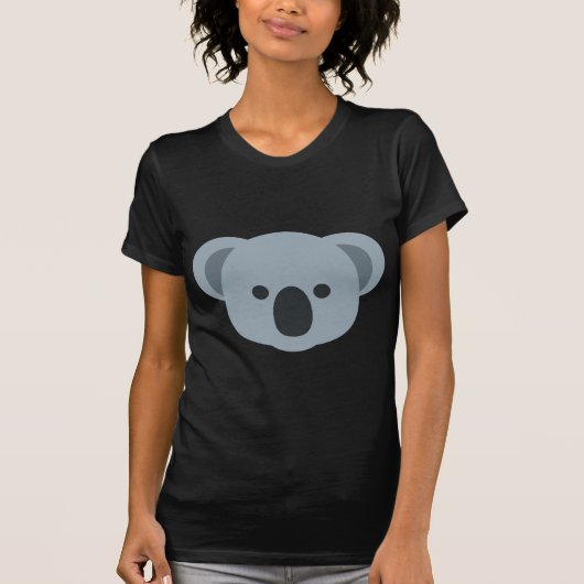 Koala emoji t-shirt (Voorkant)