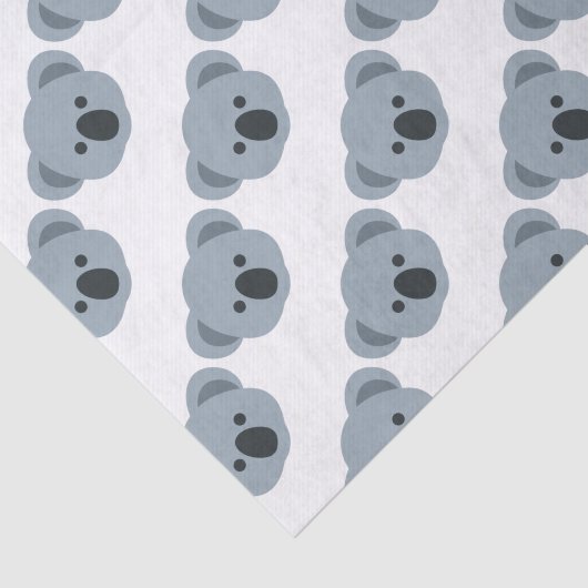 Koala emoji tissuepapier (Detail)