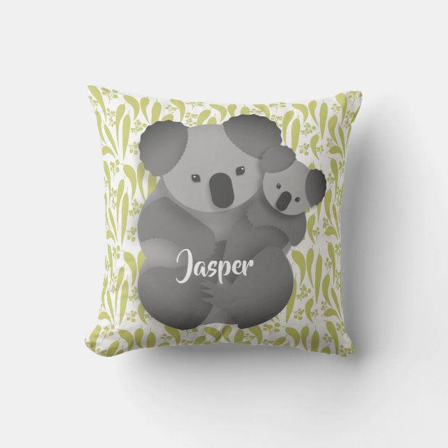 Koala en Baby Joey Kussen (Voorkant)