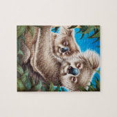 Koala en Baby Puzzle Legpuzzel (Horizontaal)
