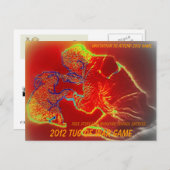 koala en brandweerman uitnodiging briefkaart (Voorkant / Achterkant)