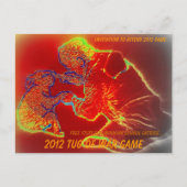 koala en brandweerman uitnodiging briefkaart (Voorkant)