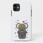 Koala en Butterfly Case-Mate iPhone Case (Achterkant)