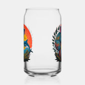 Koala en Dolfijn Blikvorm Glas (Rechts)