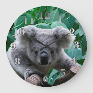 Koala en Eucalyptus Grote Klok