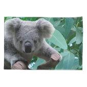 Koala en Eucalyptus Kussensloop (Achterkant)
