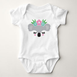 Koala en Glowers Baby Sleeper Romper