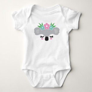 Koala en Glowers babyslaapzak Romper
