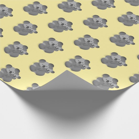 Koala en Joey Cadeaupapier (Hoek)