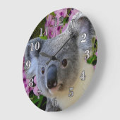 Koala en Orchids Grote Klok (Hoek)