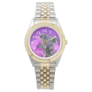 Koala en Orchids Horloge