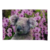 Koala en Orchids Kussensloop (Voorkant)