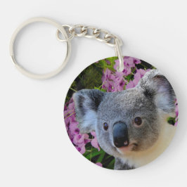 Koala en Orchids Sleutelhanger