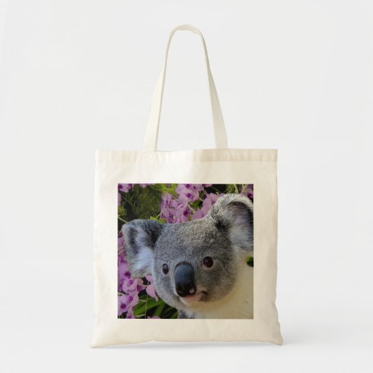 Koala en Orchids Tote Bag (Voorkant)