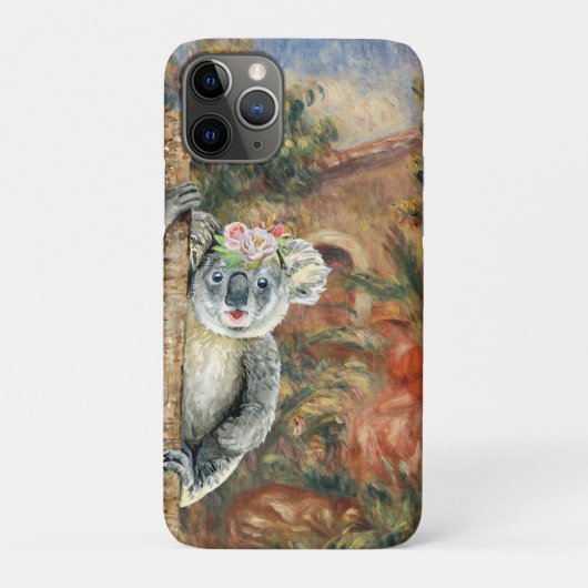 Koala en Renoir's boerderij Case-Mate iPhone Case (Achterkant)