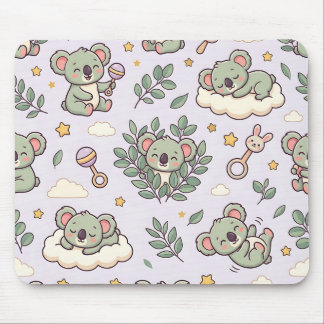 Koala Eucalyptus Baby Shower Muismat