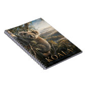 Koala Eucalyptusbos DIEREN Notitieboek (Rechterzijde)