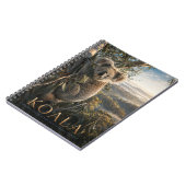 Koala Eucalyptusbos DIEREN Notitieboek (Linkerzijde)