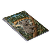 Koala Eucalyptusbos POPCUT Notitieboek (Rechterzijde)