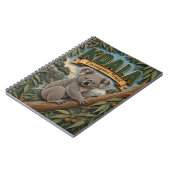 Koala Eucalyptusbos POPCUT Notitieboek (Linkerzijde)