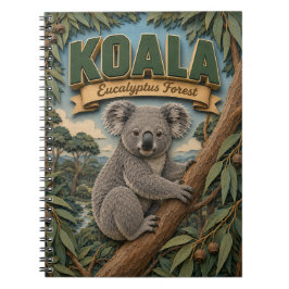 Koala Eucalyptusbos POPCUT Notitieboek