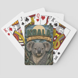 Koala Eucalyptusbos POPCUT Pokerkaarten
