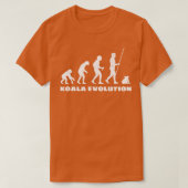 Koala Evolution T-shirt (Design voorkant)