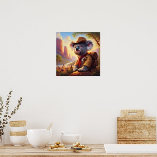Koala Explorer Poster (Keuken)
