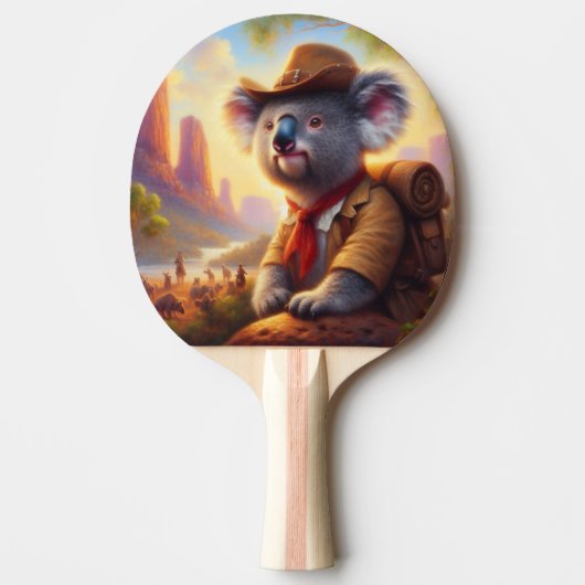 Koala Explorer Tafeltennisbatje (Voorkant)
