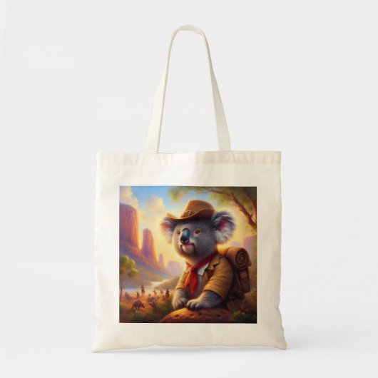 Koala Explorer Tote Bag (Voorkant)