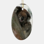 Koala - Extraordinaire voor energiebehoud! Keramisch Ornament (Rechts)