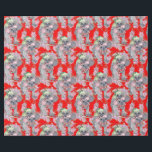 Koala Family Red Christmas Cadeaupapier<br><div class="desc">Het feestelijke zomerse kerstinpakpapier van de Aussie Koala toont schattige waterverf koala's op een kerstrode achtergrond, omringd door Australische flora. Dit feestelijke en speelse ontwerp voegt een unieke Aussie-twist toe aan uw cadeauverpakking, perfect voor iedereen die van koala's en Australische dieren in het wild houdt. Of het nu gaat om...</div>