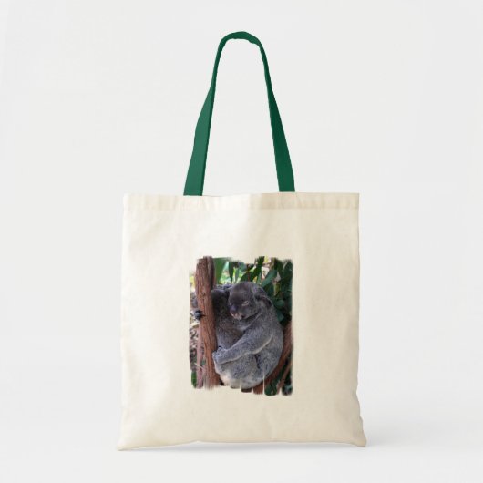Koala Family Small Canvas Bag Tote Bag (Voorkant)