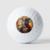 Koala Fantasie Krijger Golfballen (Voorkant)