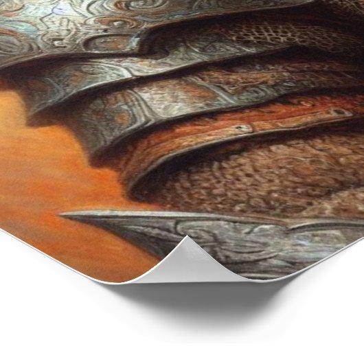 Koala Fantasy Warrior Poster (Hoek)