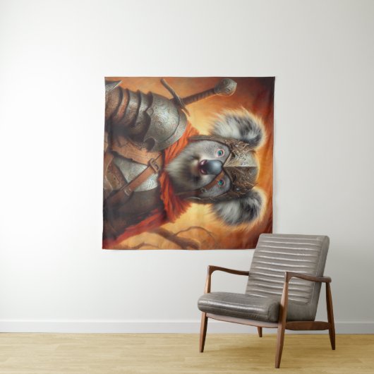 Koala Fantasy Warrior Wandkleed (In Situ (horizontaal))