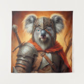 Koala Fantasy Warrior Wandkleed (Voorkant)