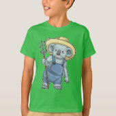 Koala Farmer Pitchfork T-shirt (Voorkant)
