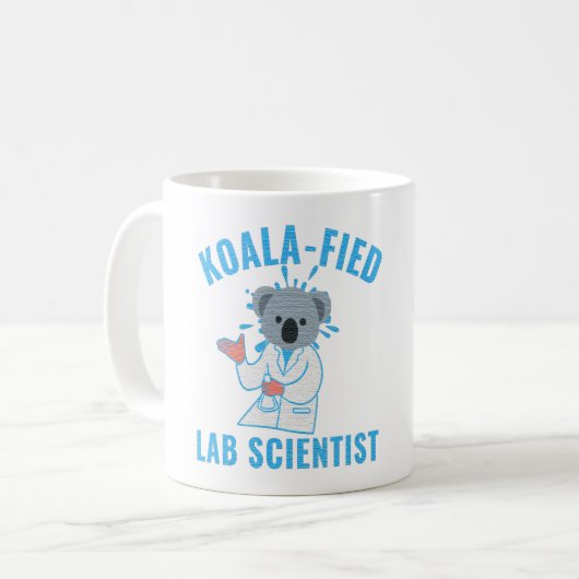 KOALA-FIED LAB WETENSCHAPPELIJK - KOALA LAB TECH KOFFIEMOK (Voorkant links)