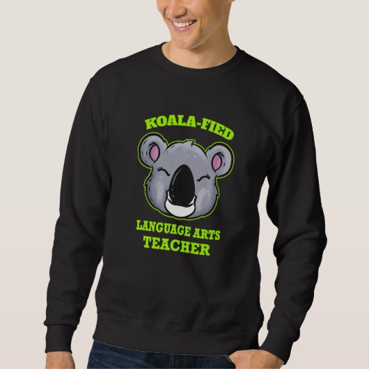 Koala Fied Language Arts Teacher Trui (Voorkant)