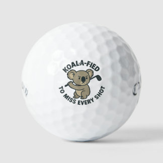 Koala-Fied mist elke schot golfbal Golfballen